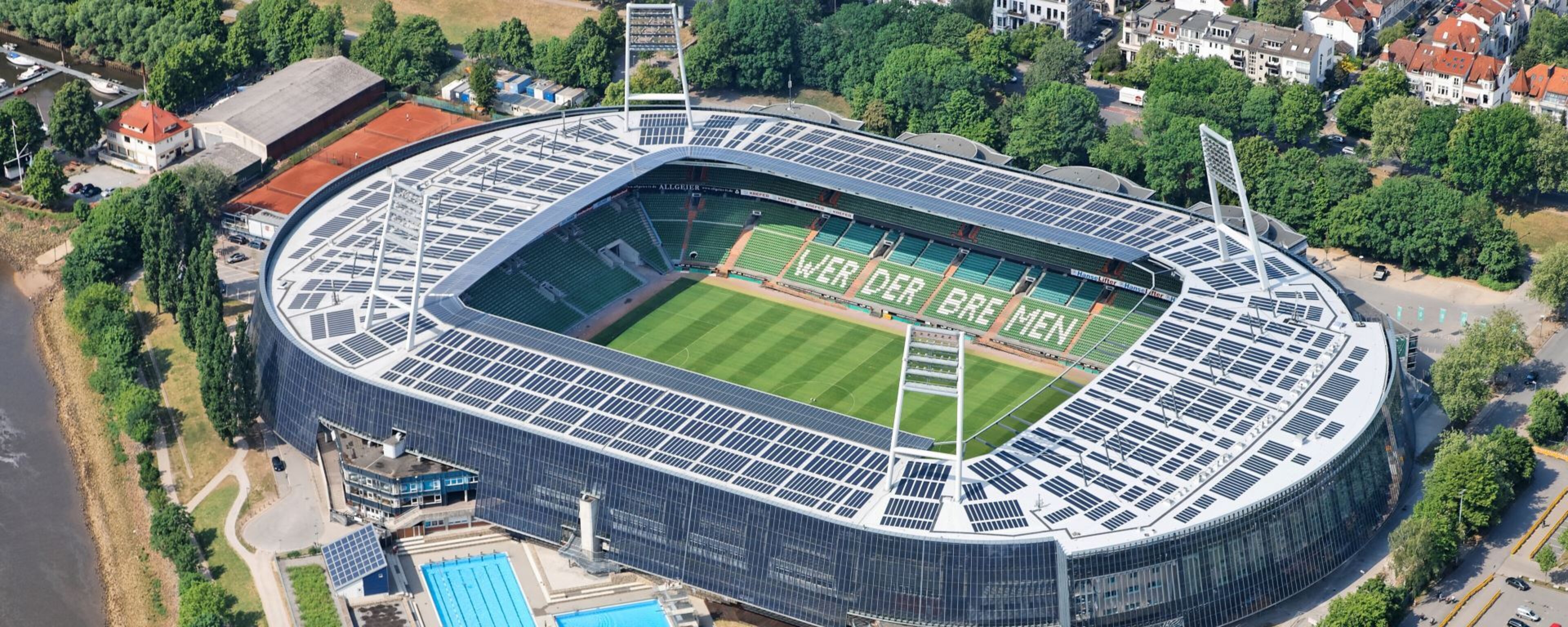 Holen Sie sich Werder Strom - den Strom für Fans von EWE und swb